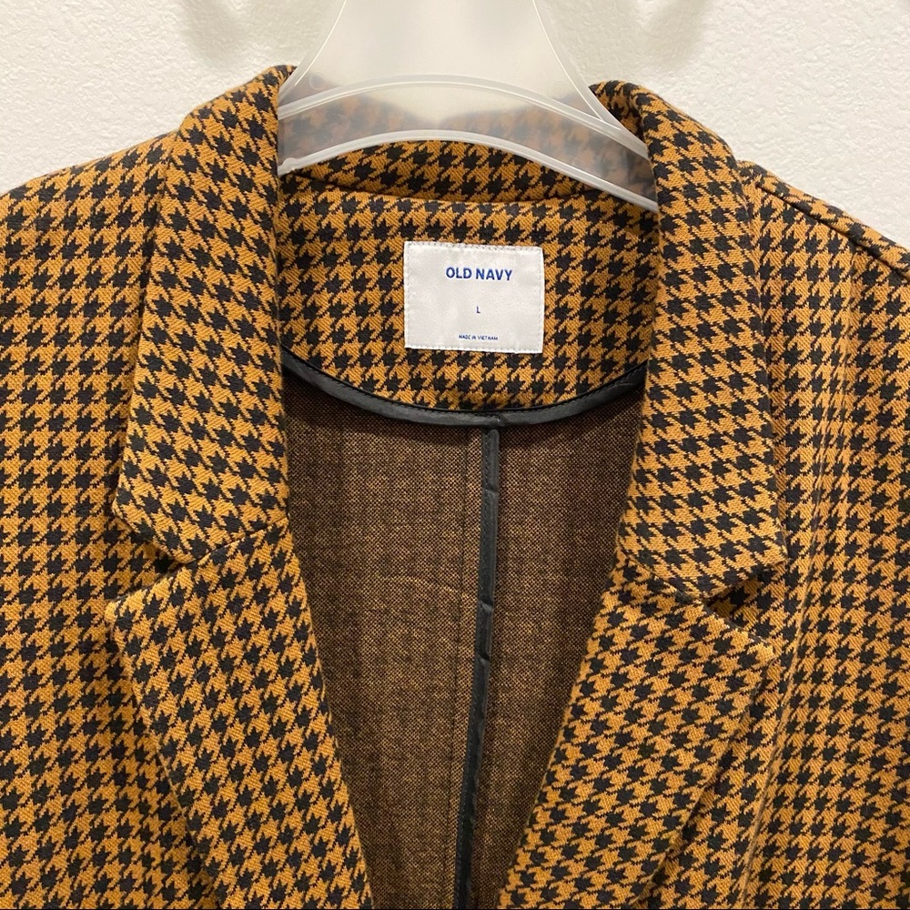Houndstooth Blazer